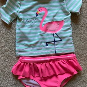 12M rashguard swim set